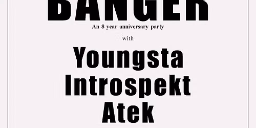Liquid Dancehall presents BANGER an eight year anniversary party