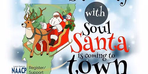 Soul Santa Saturday in Downtown Rutland, Vermont
