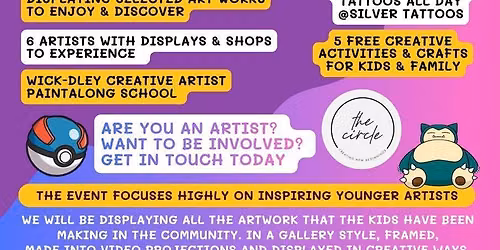 The Pok\u00e9mon Artist Gallery, Community Day at The Circle in Lancashire 
