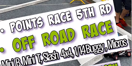 OFF ROAD - POINTS RACE 5th round