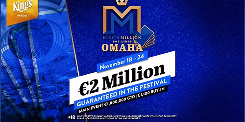 King's Million Pot Limit Omaha