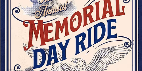3rd Annual Memorial Day Ride 