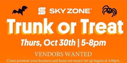 Trunk or Treat at Skyzone Palm Springs \ud83d\udc7b\ud83c\udf83