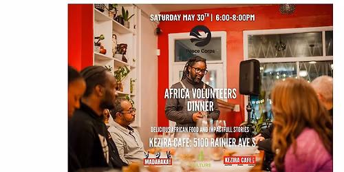Peace Corp Africa Volunteers Dinner