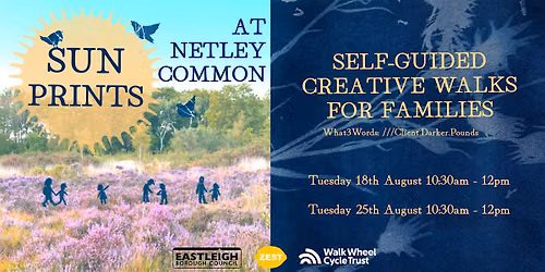 Sun prints self-led walk at Netley Common