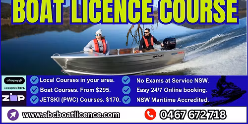 COMPLETE YOUR BOAT & PWC LICENCE EASIER!