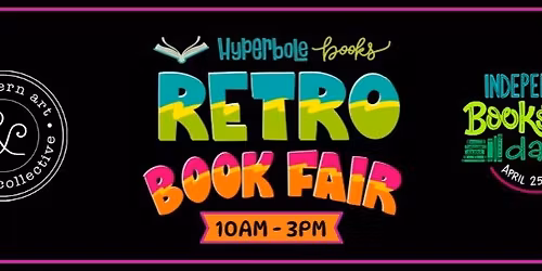 Retro Book Fair - Independent Bookstore Day