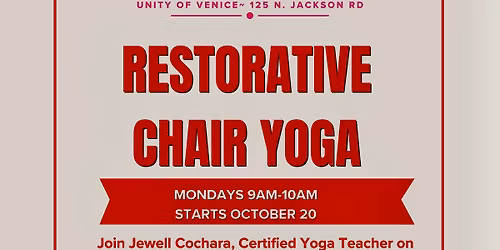 Restorative Chair Yoga
