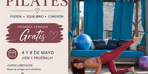 CLASE DE PILATES GRATIS