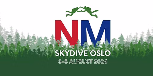 Fallskjerm NM 2026