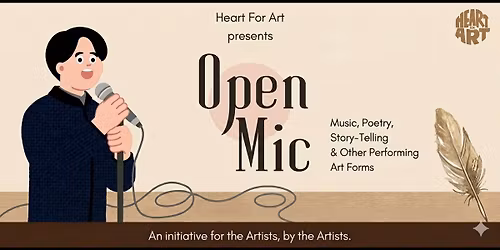Open Mic - Heart for Art