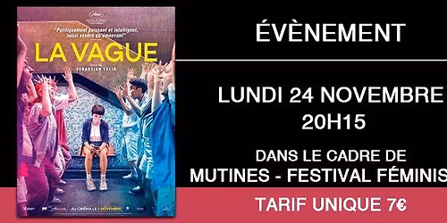 La Vague - Dans le cadre de Mutines - Festival f\u00e9ministe