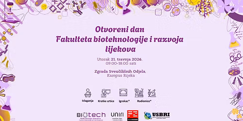 Otvoreni dan Fakulteta biotehnologije i razvoja lijekova