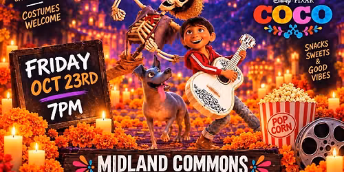    Halloween Movie Night at Midland Commons