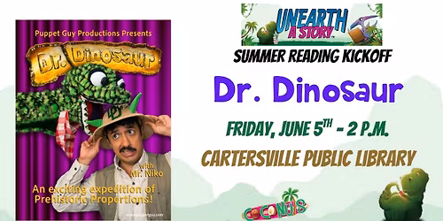 Dr. Dinosaur - Summer Reading Kickoff