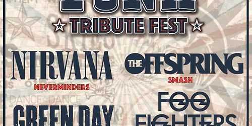 Festival de Tributos AMERICAN ROCK PUNK (Barcelona)