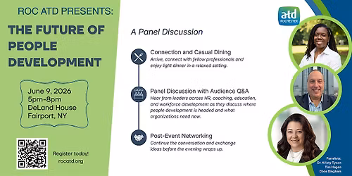 ROC ATD Presents: The Future of People Development: A Panel Discussion