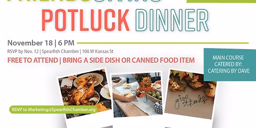 Friendsgiving Potluck Dinner