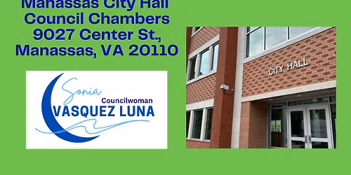 Manassas City Town Hall 21SEP26 5:30 PM