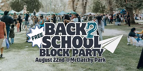 Back 2 School Block Party