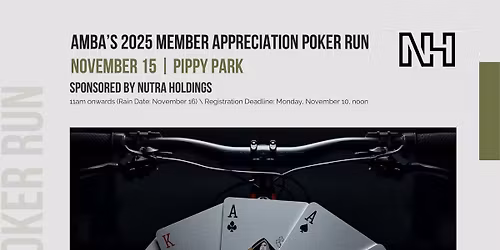 Nutra Holdings + AMBA Poker Run\/Membership Appreciation Event