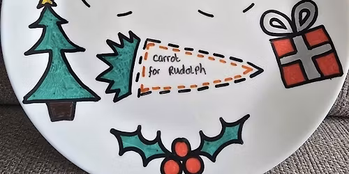 Family Craft - Santa Plate Decorating  3pm