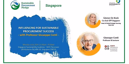 INFLUENCING FOR SUSTAINABLE PROCUREMENT SUCCESS \u200b with Pr. Giuseppe Conti