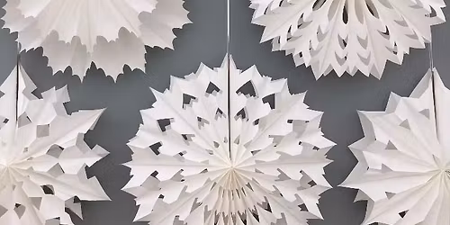 Paper Bag Stars Christmas Craft Workshop, Backwell