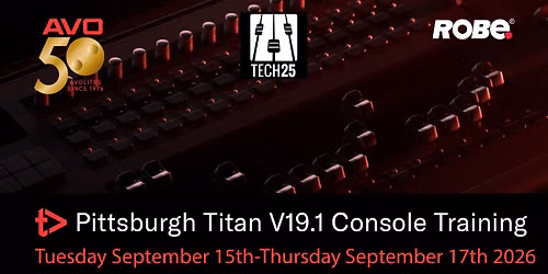 Avolites Titan V18 Console Training