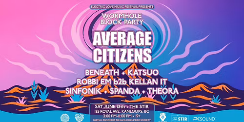 Electric Love Block Party w\/ Average Citizens