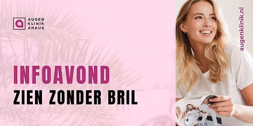 Infoavond Zien zonder bril