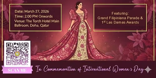 Las Damas de Rizal Flores de Marzo