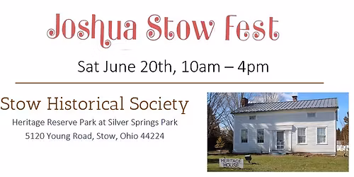 Joshua Stow Festival 2026