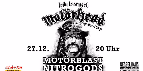 Tribute concert: In memory of Lemmy  | Kesselhaus Berlin