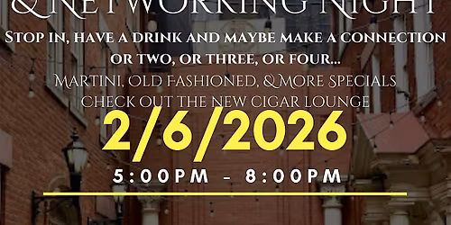 AHYP Club: First Friday & Networking Event February Edition