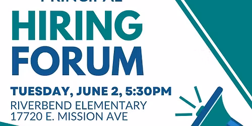 Riverbend Elementary Principal Hiring Forum