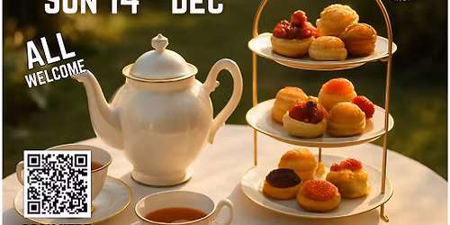 Pre-match afternoon tea