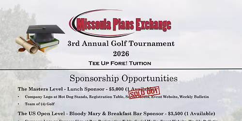 3rd Annual Tee Up Fore! Tuition Golf Tournament