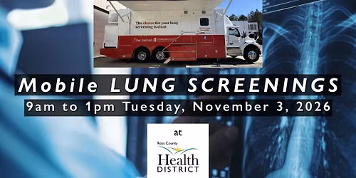 Mobile Lung Screenings @ Ross County Health District