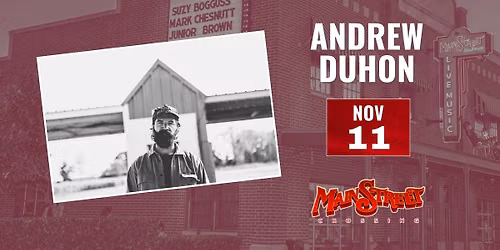 Andrew Duhon | LIVE at Main Street Crossing