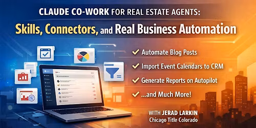 Claude Cowork for Real Estate Agents (Colorado Springs)