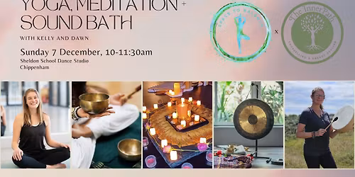 \u2728 Yoga, Meditation + Sound Bath with Kelly & Dawn \u2728