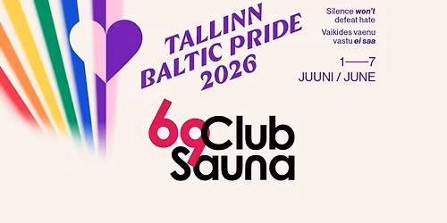 Sauna Club 69 Pride programme