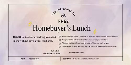 FREE Homebuyers Lunch