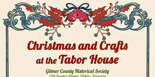 Christmas and Crafts at the Tabor House