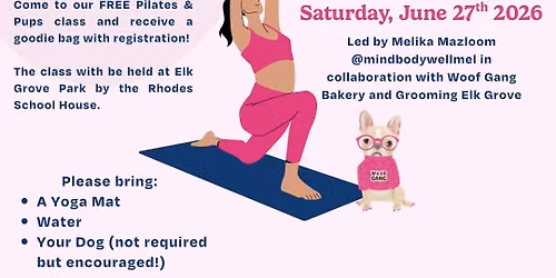 Pilates & Pups in the Park