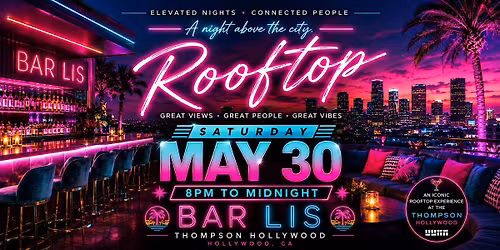 Hollywood Rooftop Social - Meet New Friends from Around the World  \u2728
