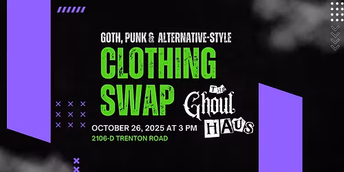 Goth & Punk Clothing Swap - October