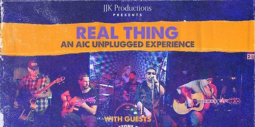 An Alice In Chains Unplugged Experience with guests Dumb Love performing STP Unplugged