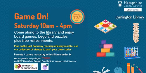 Game On! at Lymington Library